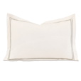 Enzo Ivory/Sable Boudoir Sham