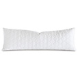 Viola White Grand Queen Sham