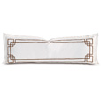 Grafico White/Walnut Grand Sham