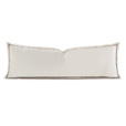 Tessa Ivory/Brown Grand Sham