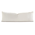 Tessa Ivory/White Grand Sham