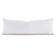 Tessa White/Blush Grand Sham