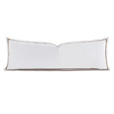 Tessa White/Brown Grand Sham