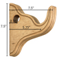 Gemelina Wheat Double Bracket