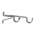 ACERO BRUSHED NICKEL DUAL ARM BRACKET