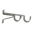 ACERO BRUSHED NICKEL DUAL ARM BRACKET