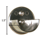 Metallique Brass Wall Flange