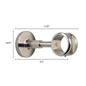 Metallo Nickel Eyelet Bracket