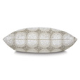 Dodie Embroidered Decorative Pillow In Pebble