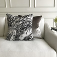 Helga Noir Decorative Pillow