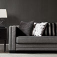 Pebble Onyx Decorative Pillow Black