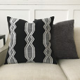 Pebble Onyx Decorative Pillow Black