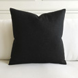 Vincent Textured Decorative Pillow In Carbon