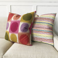 Flossie Abstract Decorative Pillow