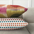 Flossie Abstract Decorative Pillow