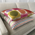 Flossie Abstract Decorative Pillow