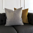 Leonis Metallic Decorative Pillow In Gold