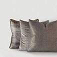 Leonis Metallic Decorative Pillow In Gold