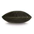 Uma Velvet Decorative Pillow In Olive