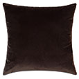 Uma Velvet Decorative Pillow In Brown