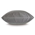 Uma Velvet Decorative Pillow In Gray