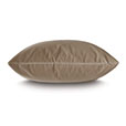 Uma Velvet Decorative Pillow In Khaki