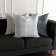 Wiley Ombre Decorative Pillow In Gray