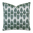 Salina Ikat Decorative Pillow In Green