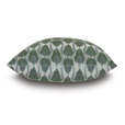 Salina Ikat Decorative Pillow In Green