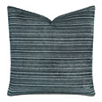 Izzy Striped Decorative Pillow In Teal