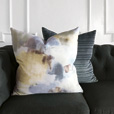 Izzy Striped Decorative Pillow In Teal