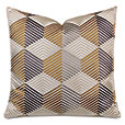 Etude Zig Zag Decorative Pillow In Mustard