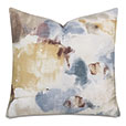 Glory Watercolor Decorative Pillow In Spa