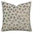 Ocelot Decorative Pillow In Silver