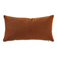 Tudor Leather Decorative Pillow in Cognac