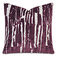 Rivia Velvet Decorative Pillow in Wildberry