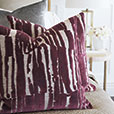 Rivia Velvet Decorative Pillow in Wildberry