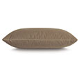 Uma Velvet Decorative Pillow In Khaki