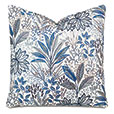 Cummings Embroidered Decorative Pillow in Coastal