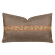 Salazar Jute Twist Decorative Pillow in Mocha