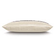 Salazar Pearl Nailhead Decorative Pillow in Cream