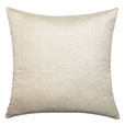 Salazar Pearl Nailhead Decorative Pillow in Cream