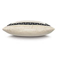 Salazar Pearl Nailhead Decorative Pillow in Cream