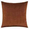 Uma Multicolored Border Decorative Pillow  in Orange