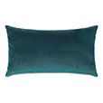 Uma Velvet Decorative Pillow in Peacock