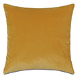 Uma Velvet Decorative Pillow in Mustard