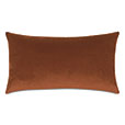 Uma Velvet Decorative Pillow in Orange