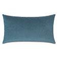 Uma Velvet Decorative Pillow in Blue