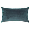 Uma Velvet Decorative Pillow in Pacific