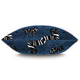 Tenenbaum Zebra Decorative Pillow in Pacific